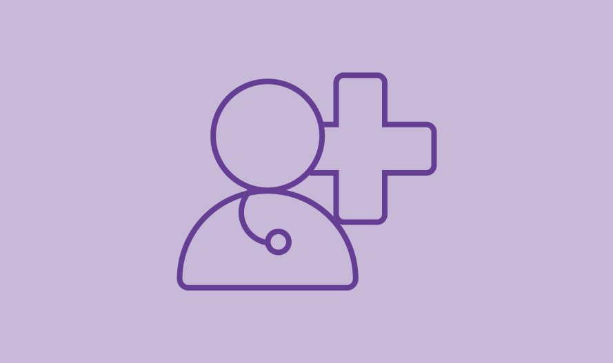 New Member PCP Visit Icon - Purple