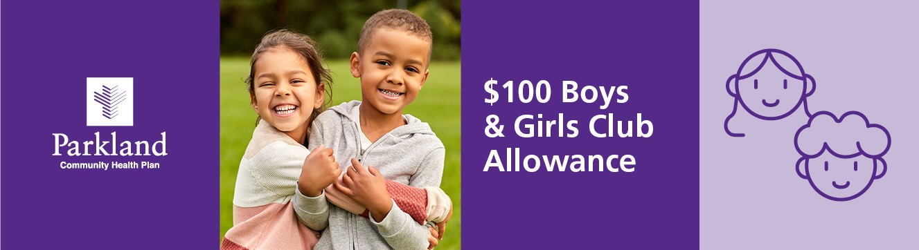 Boys and Girls club program rewards banner