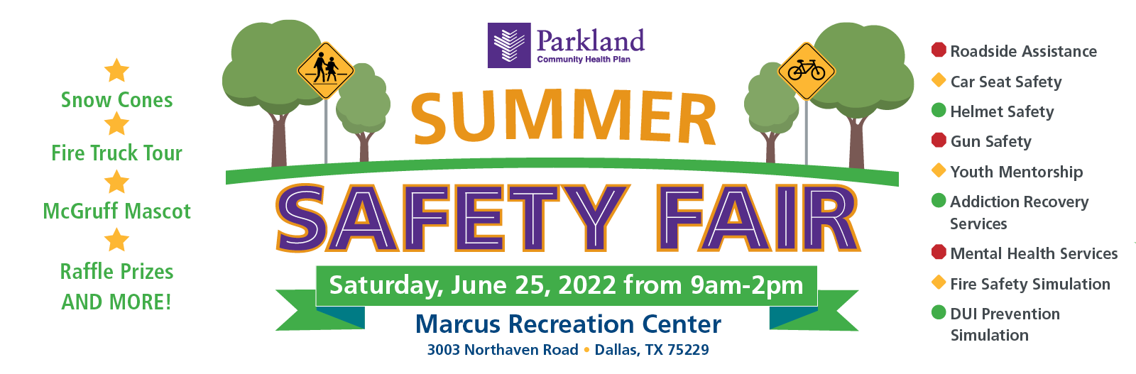 PCHP Summer Safety Fair Banner 1600X506 A