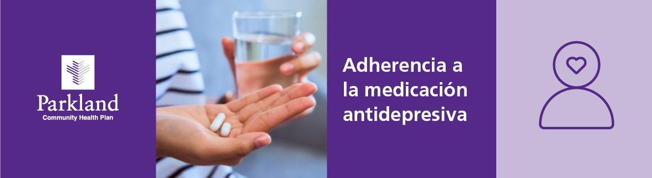 antidepressant medication management banner in spanish